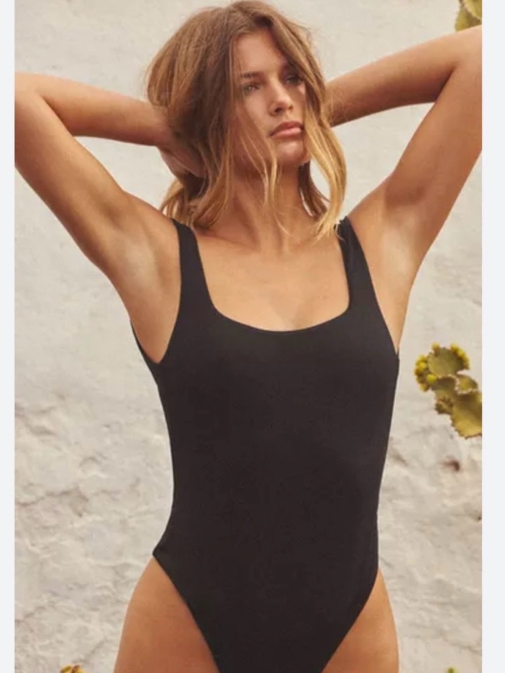 Zara square neck body suit